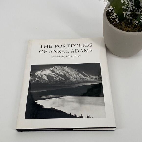 The Portfolios Of Ansel Adams Hard Back Coffee Table Art Print Book - Picture 1 of 14